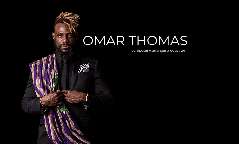 Featured image for “2024 FOCUS Festival: Composer Omar Thomas”